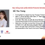 ACCA Futurist Awardee 2021 – FTU – Do Thu Trang